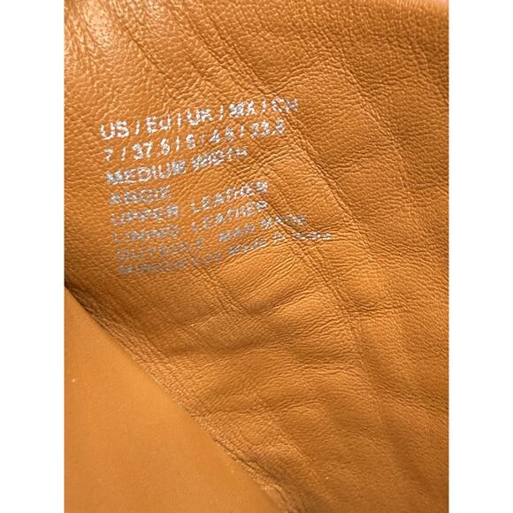 Gentle Souls by Kenneth Cole Angie Wedge Womens 7 Pink Leather Slip On Sandals - Picture 9 of 9